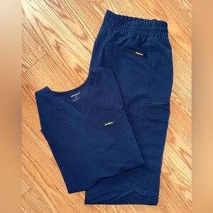 Jaanuu Navy Scrubs